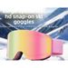 Double-layer Anti-fog Large Field Of View Aspheric Indoor Goggles HD Enhanced Clarity Outdoor Mountaineering Ski Glasses_voghion.com