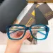 Classic Round Brand Design UV400 Glasses Plastic Frame Men Women HOPPER Mirrored Sunglasses With Case_voghion.com