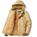 Herren-Baumwolljacke mit Sherpa-Futter – Locker sitzender Wintermantel aus Fleece mit abnehmbarer Kapuze, beidseitig tragbar (M-6XL, Armeegrün/Khaki/Marineblau/Beige)_voghion.com