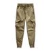 Premium Products 2024 Spring/Summer New Casual Versatile Men's And Women's Same Style Khaki Work Pants, Small, Foot Tight, Nine Cents_voghion.com