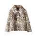 Women's Clothing Mink Velvet Slimming Versatile Coat Fur High End Versatile Leopard Coat_voghion.com