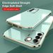 Vierkante Plating Frame Siliconen Case Voor Vivo V27 Pro Telefoon Cover Capas VivoV27 V 27 27V V27Pro 5G Camera Bescherming Bumper Fundas_voghion.com