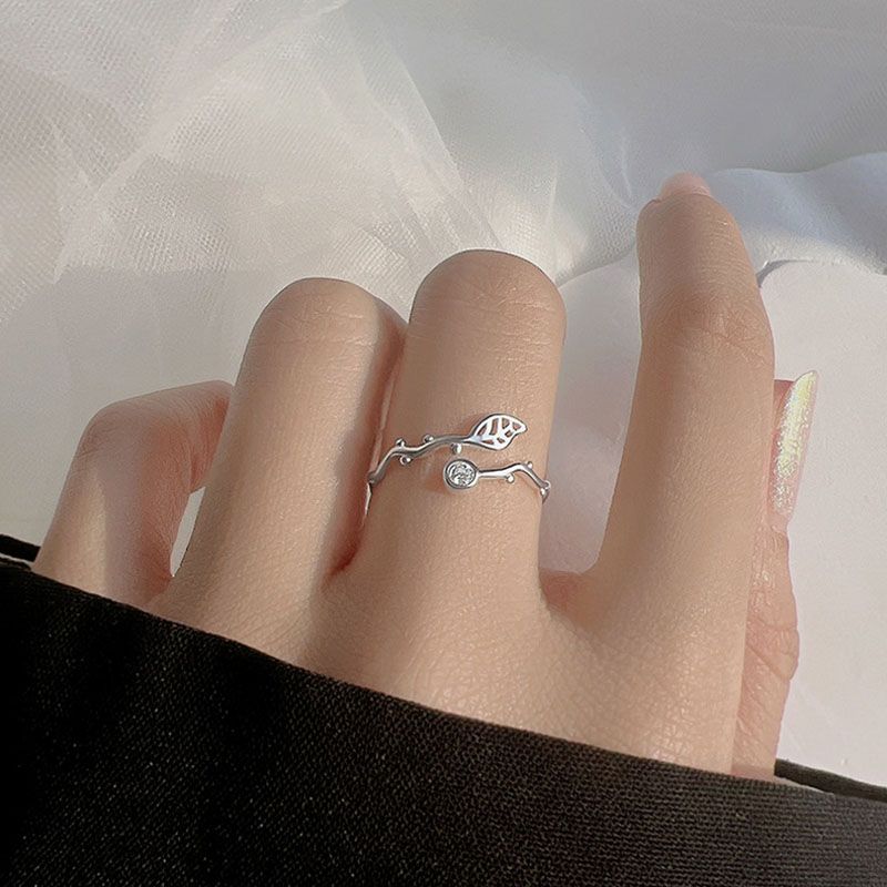 Farbe VENUS Sir Laf Ring Für Womn Mädchen Unregelmäßigen Zirkon Zweig Simpl Jwlry Geburtstag Geschenk Dropshipping_voghion.com