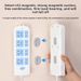 Magnetic Remote Control Holder Strong Self-Adhesive Wall Mount Bracket For TV Conditioner Remotes Universal Household Organizer_voghion.com