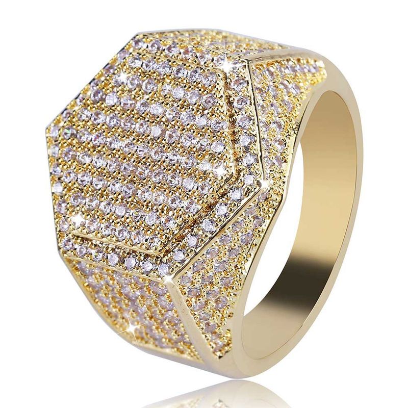 Freimaurer-Totem Diamantring für Herren_voghion.com