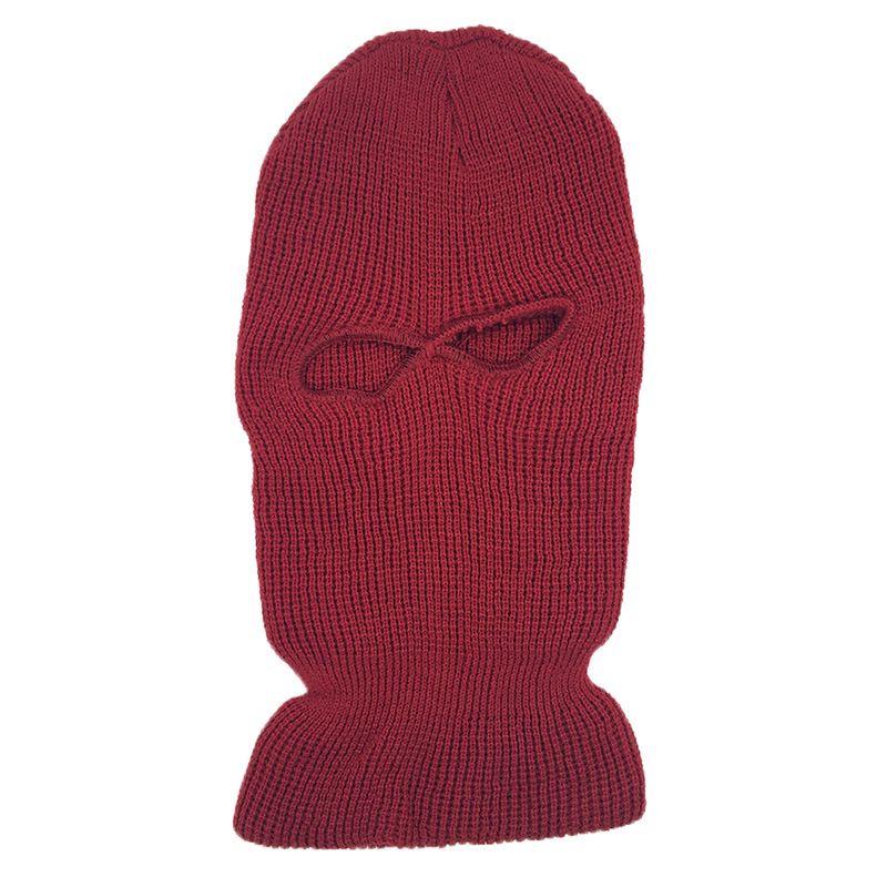 Cappuccio caldo invernale, maschera maschile a due fori, maschera antifreddo da sci, maschera sportiva per motociclisti_voghion.com