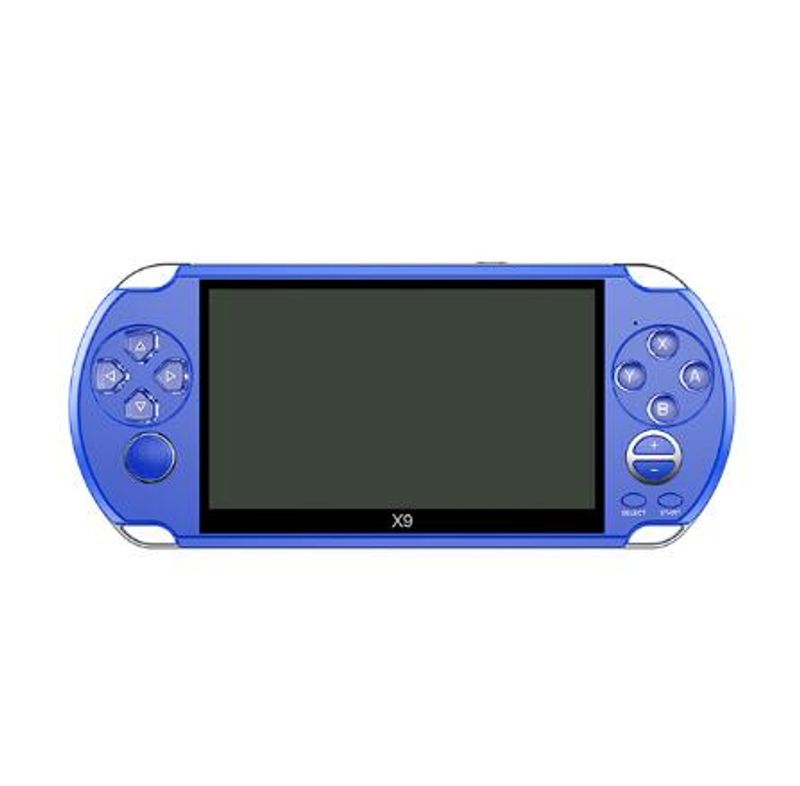 New Handheld 5.1-inch 8GB X9 Mini Arcade Game Console Player, Suitable For PSP/GBA/NESRMVB Dual Rock_voghion.com