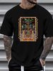T-Shirt mit antikem Maya-König Pakal, Aztekengott, Zivilisation, Mythologie, Größe S-5XL, atmungsaktives, gedehntes Modeoberteil für den Alltag, stilvolle Grafik_voghion.com