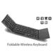 Foldable Wireless Ultra Slim Touchpad Bluetooth Rechargeable Folding Keyboard For Tablet Laptop_voghion.com