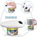 Azionato da un apribottiglie elettrico portatile, apri la tua lattina FoodSafe con un bordo liscio e semplice della batteria a bottone con un apribottiglie da cucina: e_voghion.com