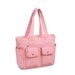 Stylish Quilted Puffy Tote Bag For Women With Multiple Pockets - Spacious Crossbody Handbag For Daily Use & Travel, 37 X 16 X 32CM_voghion.com