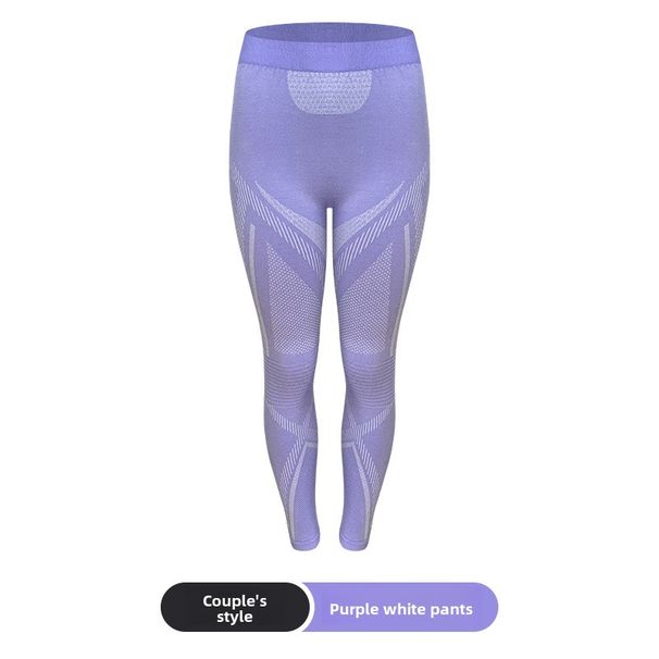 Outdoor Ski Quick-Dry Thermal Underwear Set Men Women, Mountaineering Sweat-Wicking Base Layer, Professional Sports_voghion.com