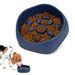 Neu Anti-Spill Anti-Choke Große Kapazität Pet Supplies Katze Hund Langsam Feeder Bowl_voghion.com