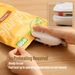 1 szt. Mini zgrzewarka do torebek z nożem i adsorpcją magnetyczną – akumulatorowa ręczna zgrzewarka do żywności, która utrzymuje świeżość i chrupkość przekąsek_voghion.com