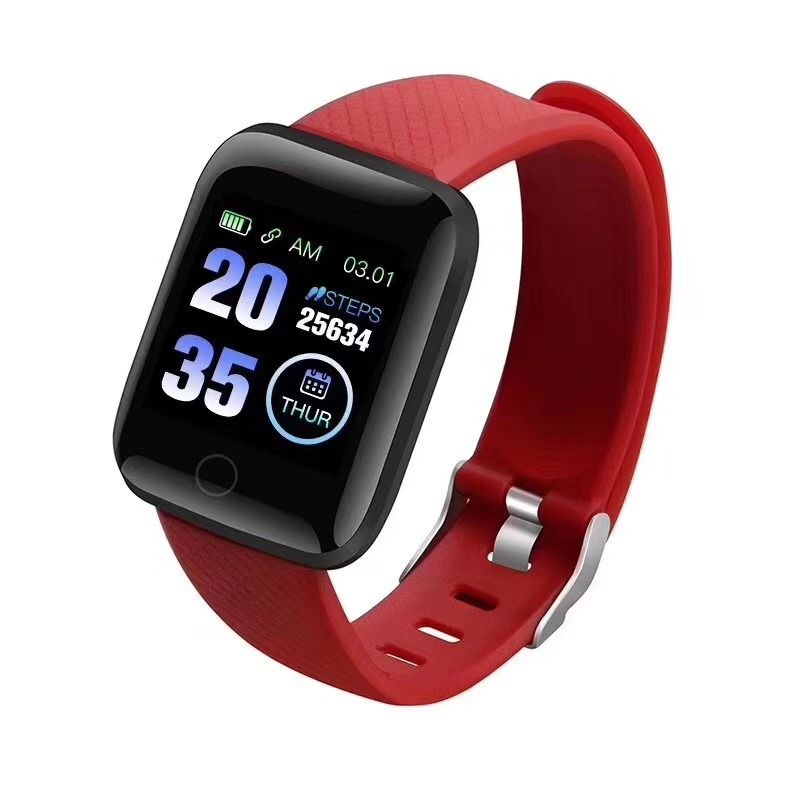 116Plus color intelligent wristband heart rate monitoring 1.44-inch D13 large screen multi sport mode hand_voghion.com