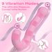 Eros Lab Question Mark Vibrator Multi-Point Stimulation Dual-Head Masturbation Stick APP Control Silicone Rechargeable Massager_voghion.com