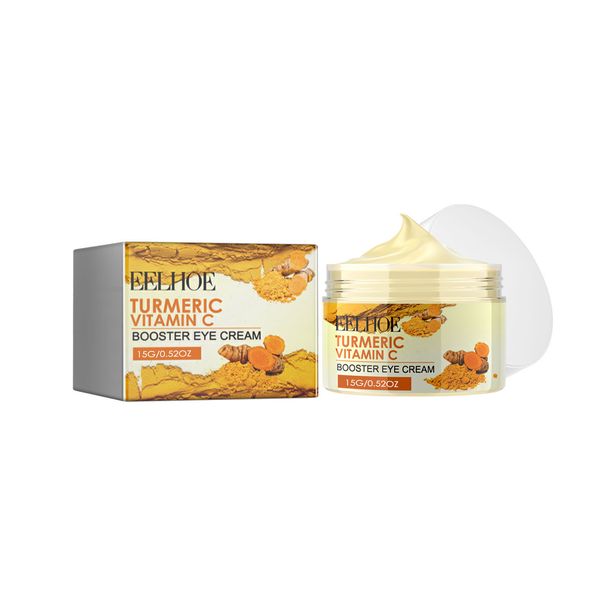 EELHOE Crema idratante per la pelle degli occhi con curcuma e vitamina C per la riduzione delle linee sottili e la cura_voghion.com
