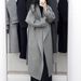 Women's Clothing Luxury Double-Faced Wool Coat – Oversized Longline Trench In Velvet Latte & 3 Elegant Neutrals_voghion.com