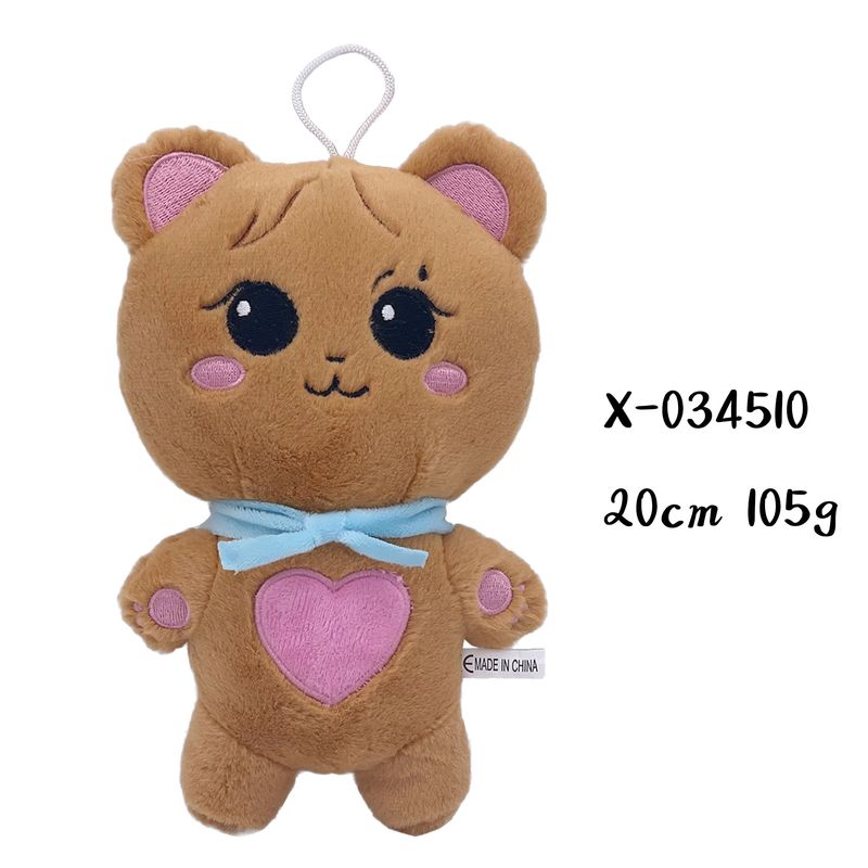 Plush Doll - Born Pink World Tour Collectible, Soft & Huggable K-Pop Merch For Fans (Purple/Brown/Yellow)​_voghion.com
