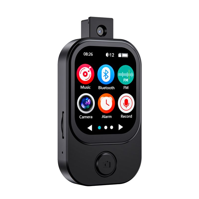 Bluetooth MP3/MP4 Player With Radio & External Speaker – Portable Music, Photo & Video Device_voghion.com