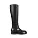 ANN Same Style~ One Shoe Two Ways Over-the-Knee For Women 2024 Winter New Design Sense Niche Black Slimming Long Boots_voghion.com
