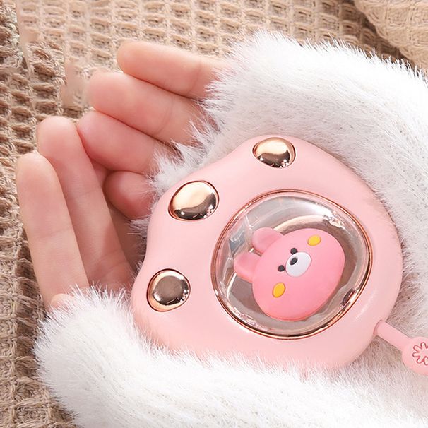 1200mAh Cat Paw Rechargeable Built-in Battery Students Winner Fast USB Heater Portable Warmer For Women's Hands_voghion.com