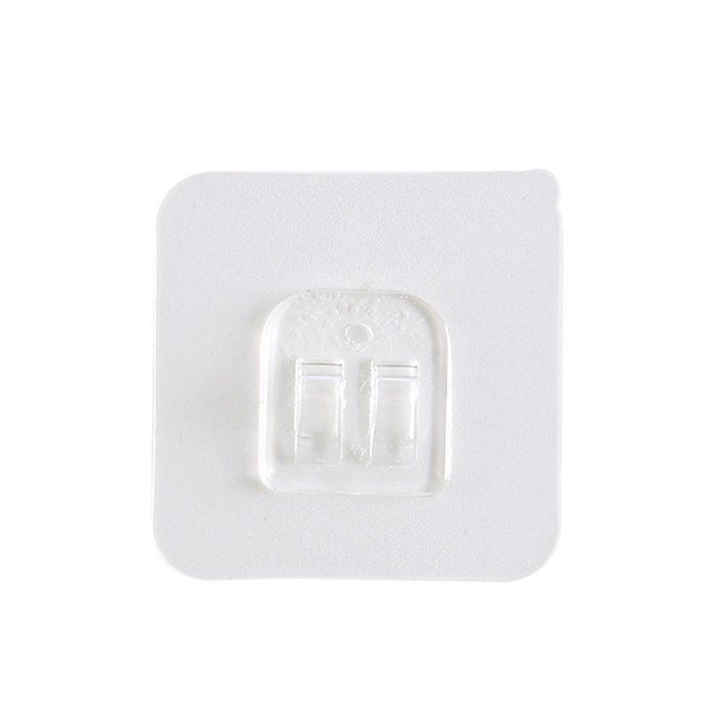 Fivela de garra sem costura sem perfuração doméstica suporte de gancho suporte de rack adesivo auxiliar fivela transparente escovada cola sem costura_voghion.com