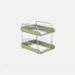 3-Tier PET Plastic Bathroom Storage Organizer With Drawers - Multi-Purpose Rolling Cart For Shower, Toilet & Desktop (Space-Saving Cabinet)_voghion.com