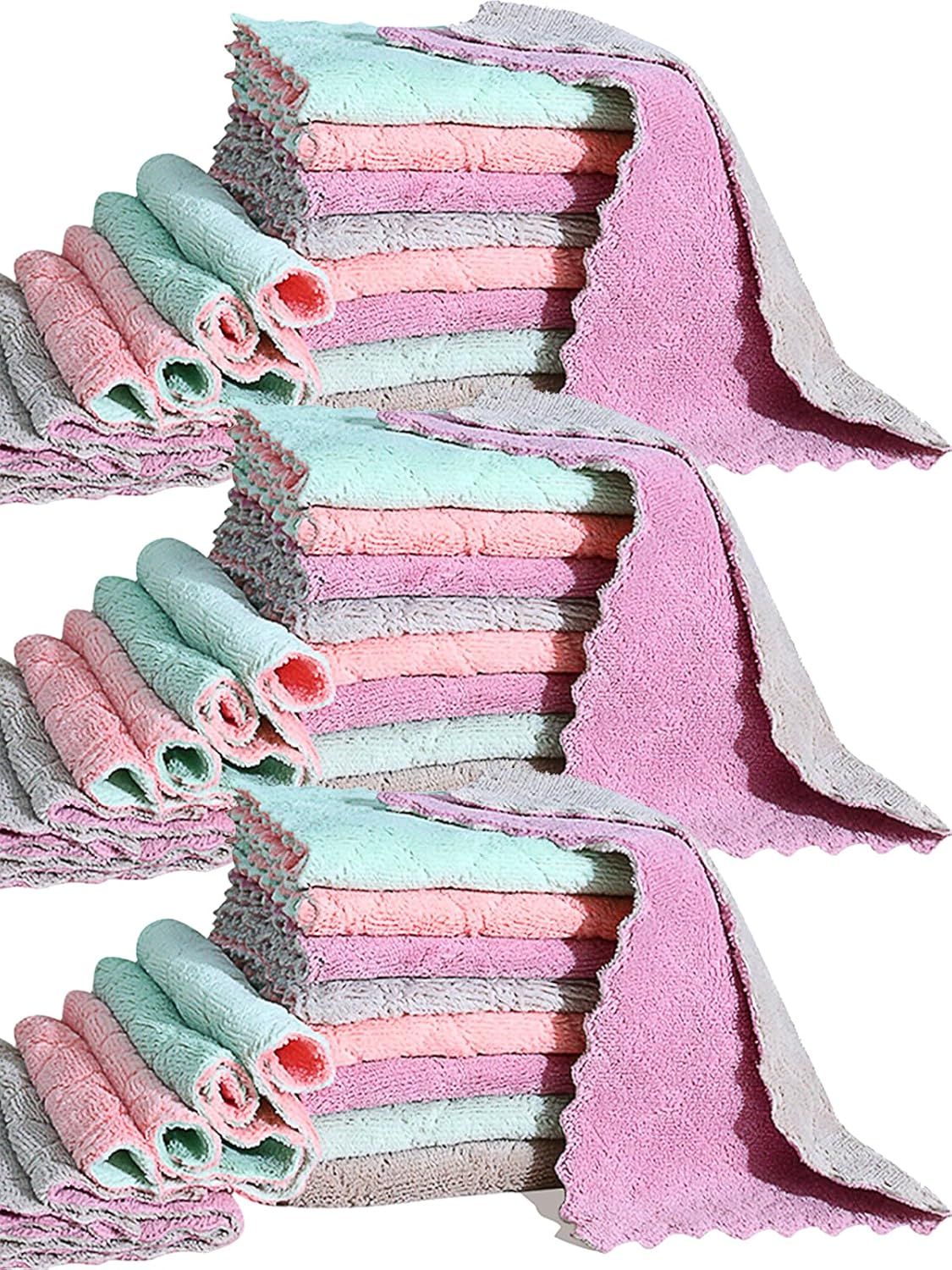 Pro Clean 36er-Pack Tücher – Coral Fleece Geschirrspüler_voghion.com