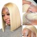 wig 613 bob13x4 front lace wig full head set real person wig short hair_voghion.com