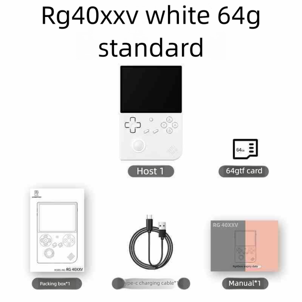 ANBERNIC 2024 RG40XXV Schmaler Rahmen, vertikale Open Source-Handheld-Konsole mit großem Bildschirm und einem Joystick 1_voghion.com