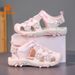 CAIDS Mädchen Sandalen Sommer Neue Stil Jungen Baotou Anti Slip Prinzessin Große Weiche Unterseite Kinder Sportschuhe_voghion.com