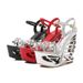 Women's Strappy High Heel Sandals - Rhinestone Decor & Comfortable Platform For Parties_voghion.com