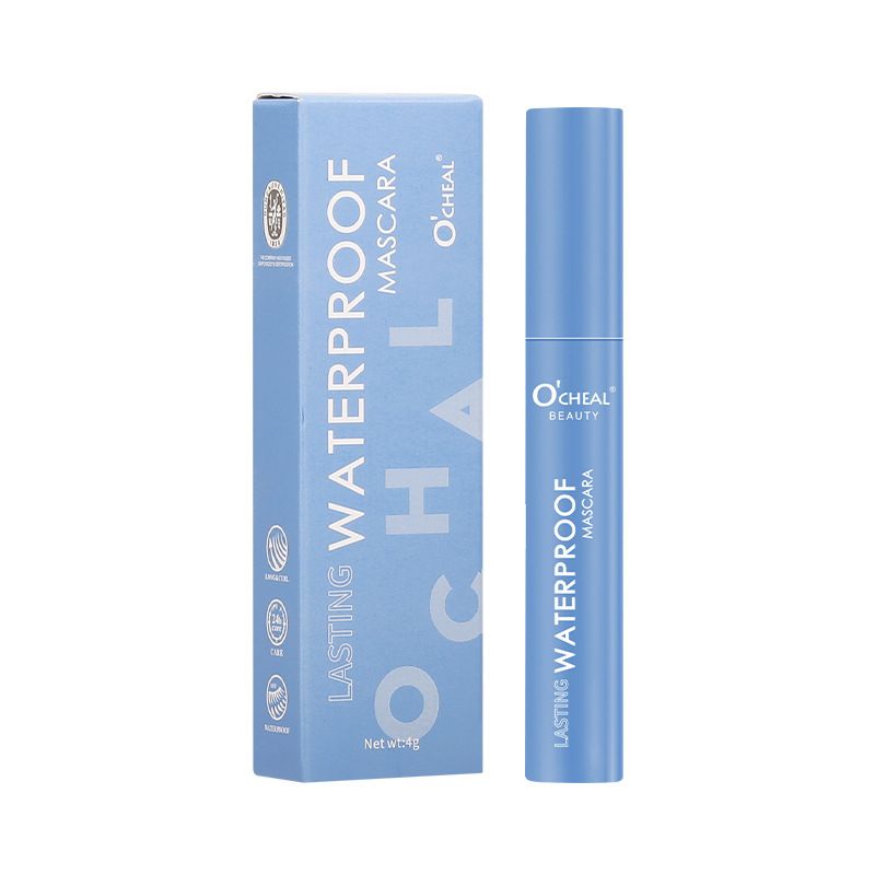 OCHEAL Curly Thick And Slender Mascara 4 g, wasserfest und schweißfest, verwischt nicht leicht und entfernt kein Make-up, Fixiergrundierung_voghion.com