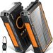 Power Bank Private Model Solar Hand Crank Generator Wireless Charging Mobile Power Large Capacity 6800 With Wire Power Bank_voghion.com