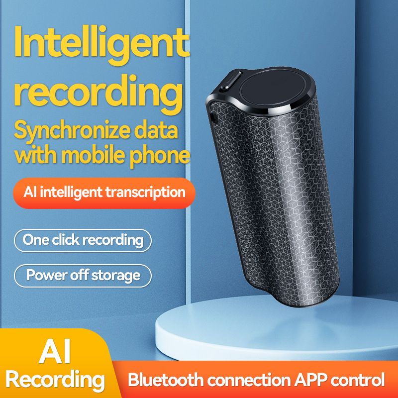 Digital Voice Recorder New Q70A AI Recorder ChatGPT Intelligent Transcription Translation Recorder APP Control Recorder_voghion.com
