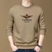 High End Hoodie T-Shirt Thin Long Sleeved Spring And Autumn Plush Loose Casual Men's Top_voghion.com