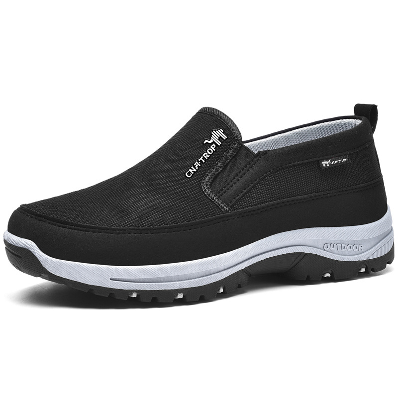Herren-Sportschuhe, rutschfest, Ein-Fuß-Gehen, Größe 49, lässig, Mesh, Reiseschuhe mit weicher Sohle_voghion.com