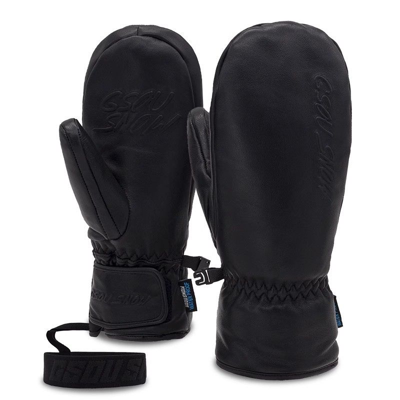 Ski gloves for women outdoor anti-slip wear wearing cycg single and double board sports waterproond refers to warm_voghion.com