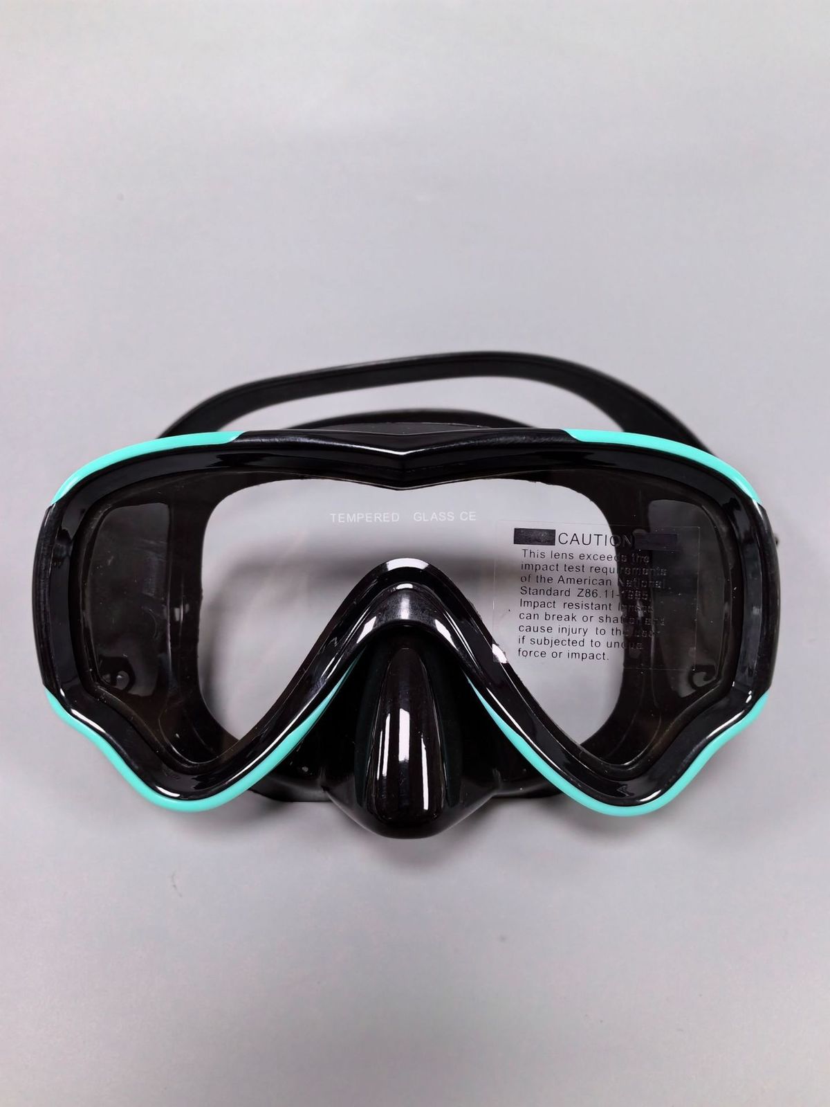 Taucherbrille Volltrockenes gehärtetes Glas Antibeschlag-Silikon-Schnorchelmaske Taucherbrille für Erwachsene_voghion.com