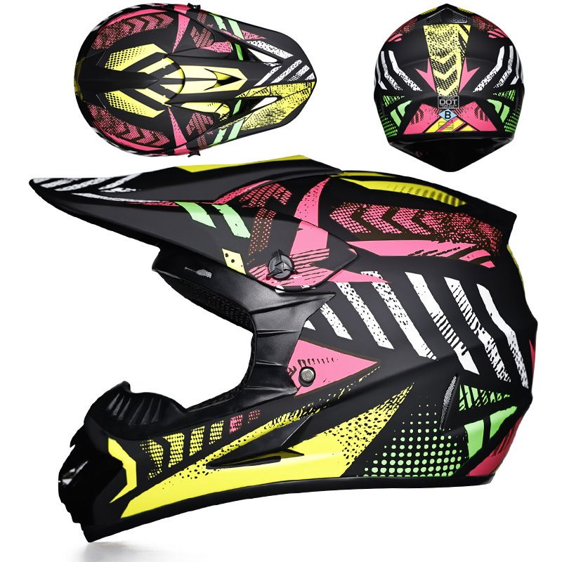 E-Bike Helm männlich und weiblich Erwachsene Mountain Downhill ATV Integralhelm für Kinder Kart Feldüberquerung_voghion.com