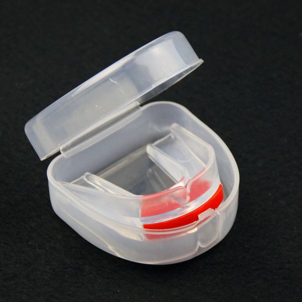 Mundbeskytter til basketball, sanda, boksning, taekwondo, ensidede og dobbeltsidede tandbøjler mod bruksisme til voksne og børn_voghion.com