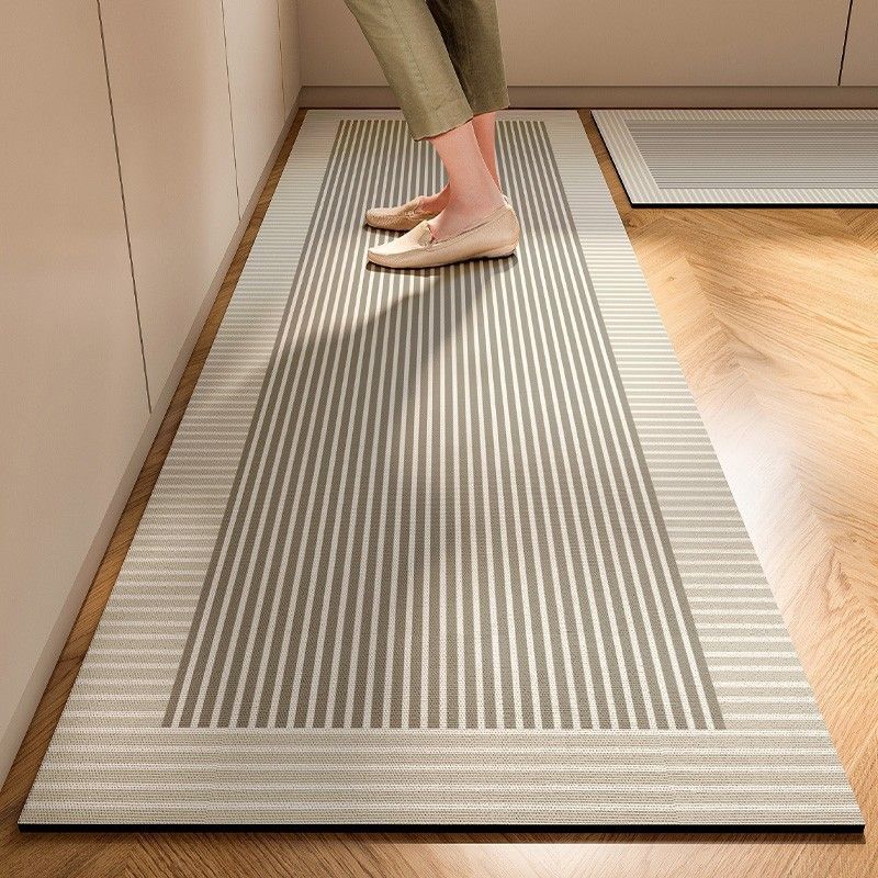 Home Simple Diatom Mud Floor Mat Kitchen Long Strip Water And Oil Absorbent Foot Mat Home Dirt Resistant Non Slip Easy To Care Floor Mat_voghion.com
