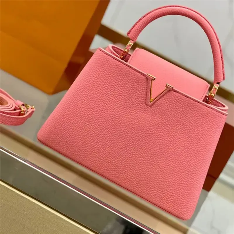 Designer Capucines Bb Handbag Women Bag Taurillon Mini Dame BagWallet Crossbody Leather Purse Fashion Shoulder Lady The_voghion.com