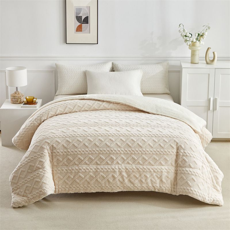 Hochwertige Flanell-Fleecedecke – ultraweiche und warme Winterdecke für gemütliche Nächte, verschiedene Größen und Farben_voghion.com