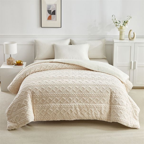 Hochwertige Flanell-Fleecedecke – ultraweiche und warme Winterdecke für gemütliche Nächte, verschiedene Größen und Farben_voghion.com