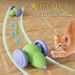 New Interactive Cat Toy Electric Mouse Car Automatic Teaser With Intelligent Obstacle Avoidance Pet Toys For Kittens By PawParty Store_voghion.com