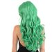 Syntetisk paryk Lolita grønt pandehår langt krøllet hår Sea King fuld cosplay paryk_voghion.com