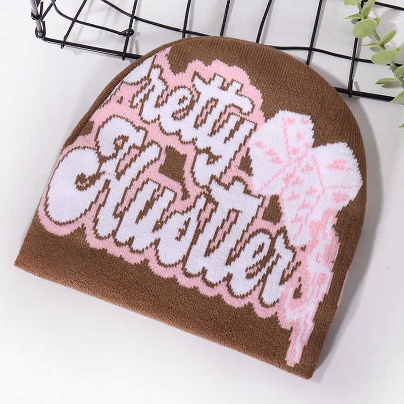 Women's Hats Fashion Knitted Hats 24 Autumn And Winter Trendy Men And Women's Baotou Hats Outdoor Cycling Warm Wool Hats_voghion.com