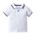 Mamm & Kanner Jongen a Meedercher Summer Mesh POLO Hiemer fir Kanner Schatz Summer Revers hallef Hülse_voghion.com